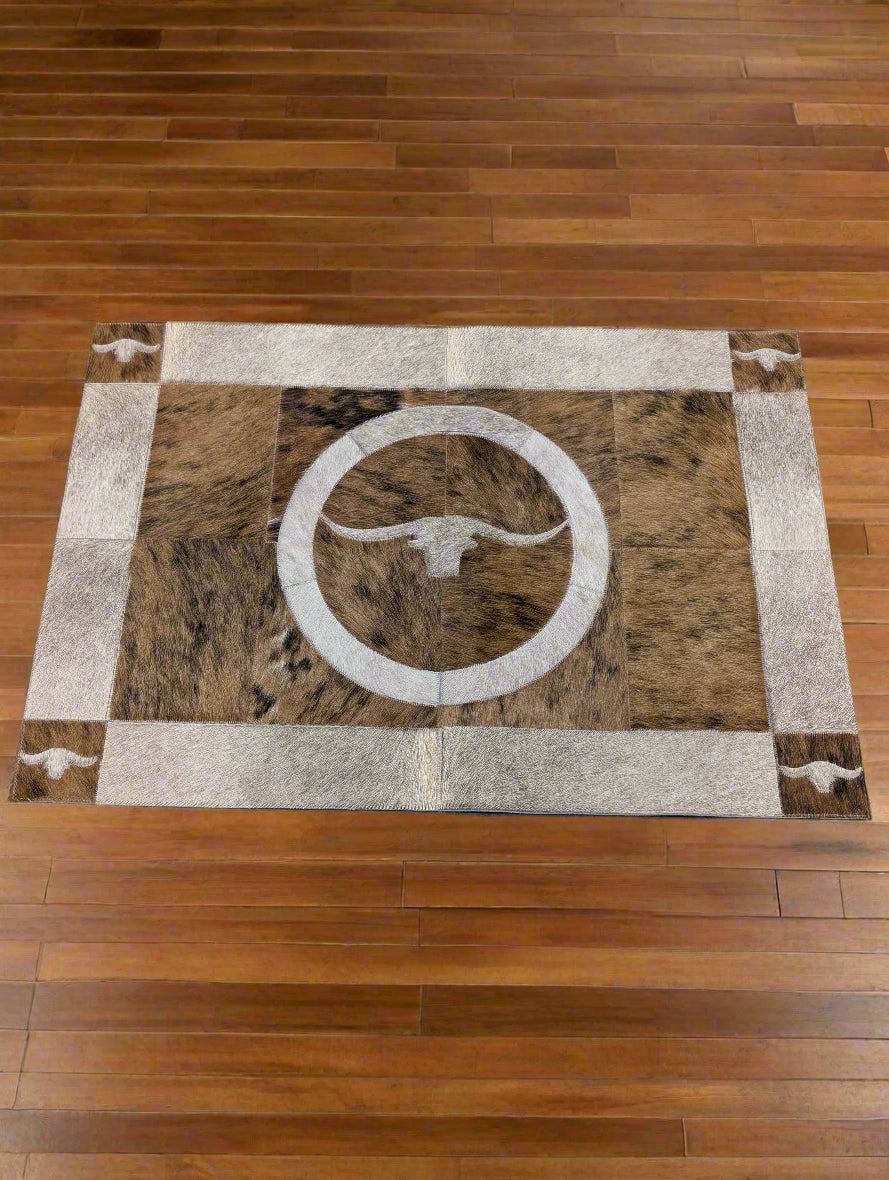 Cowhide rug