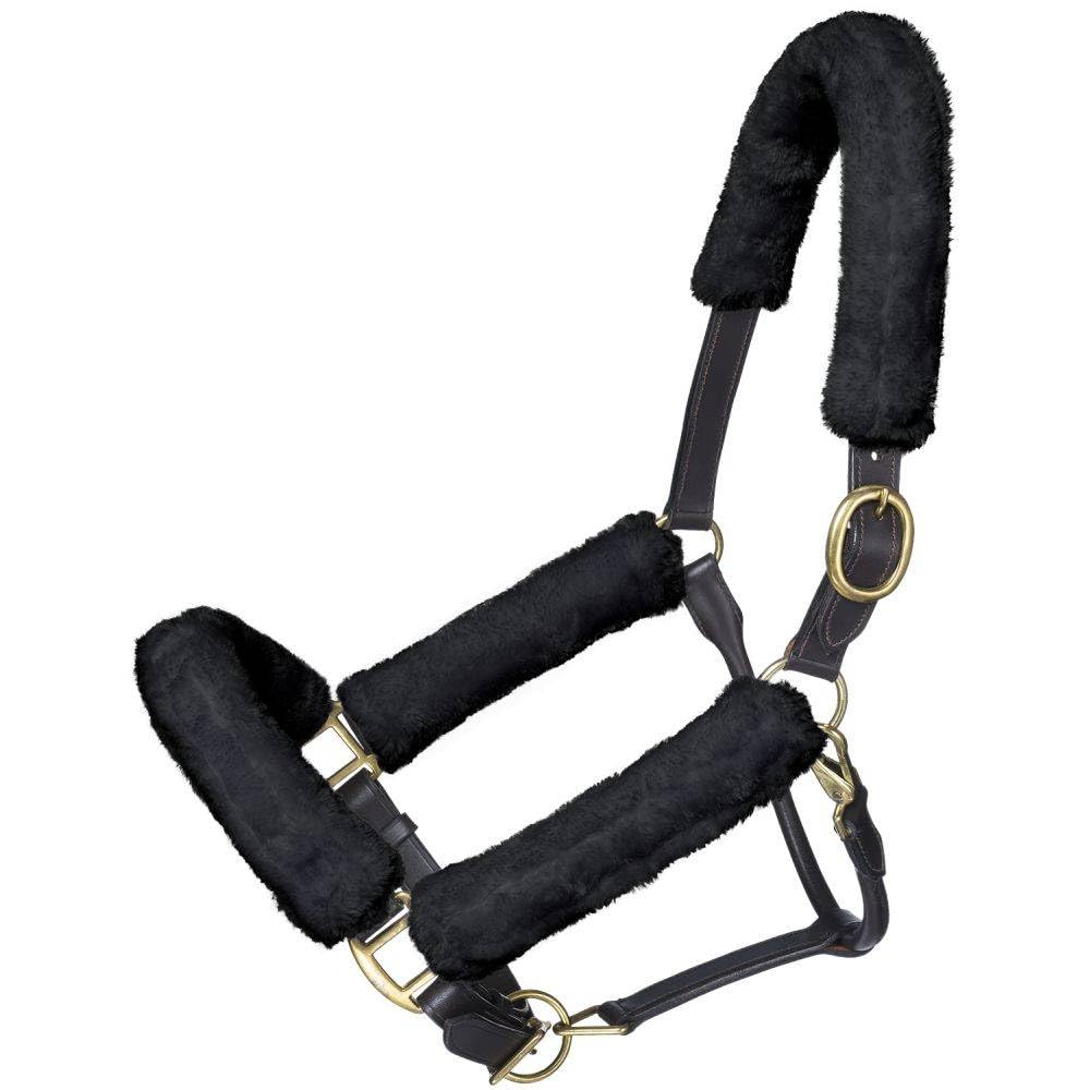 Tough 1 Synthetic Halter Padding Set Black