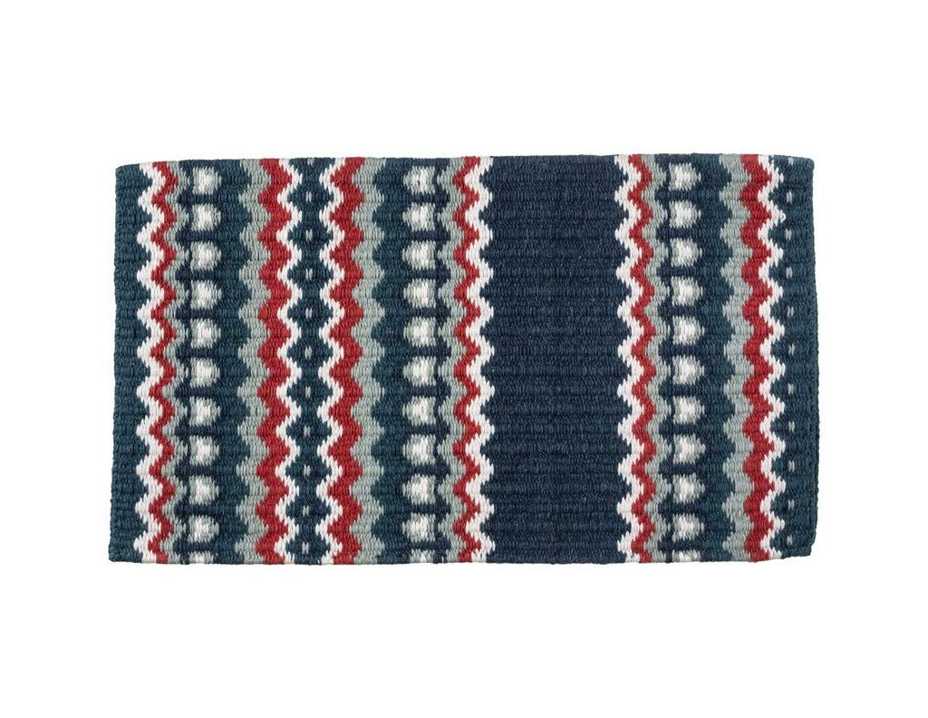 Tough 1 Tuscon Wool Saddle Blanket Seafoam