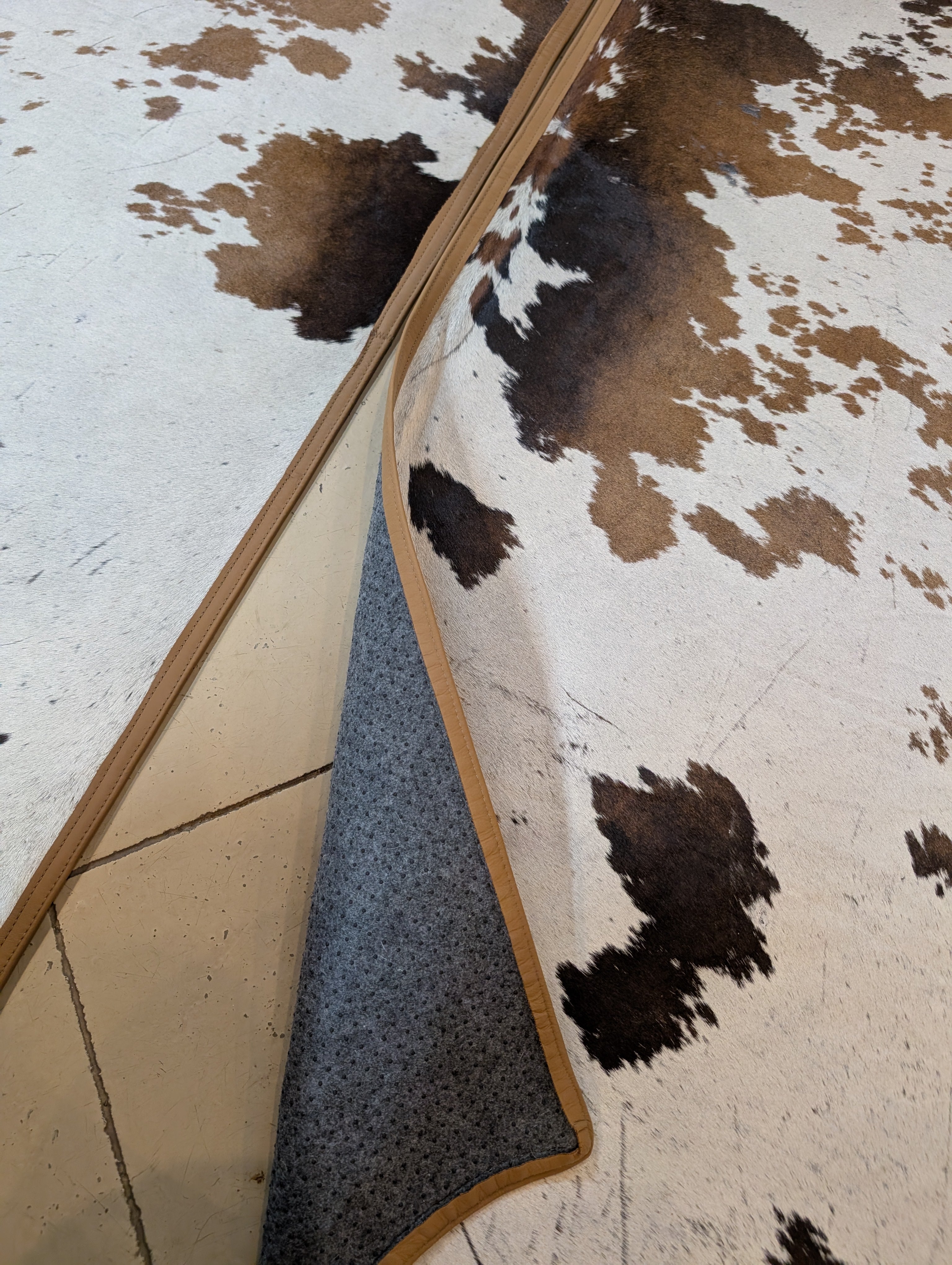 Genuine Split Cowhide Rug