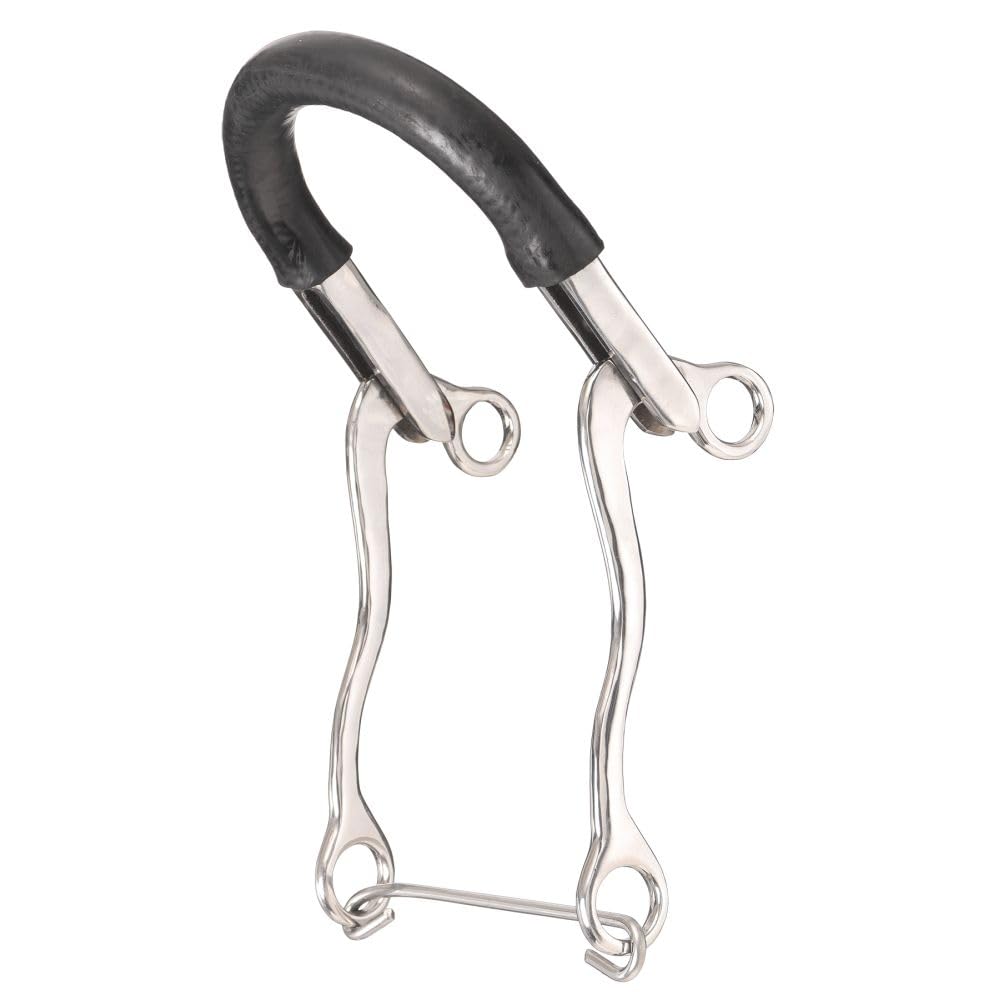 Miniature horse hackamore Kelly brand, Rubber noseband hackamore