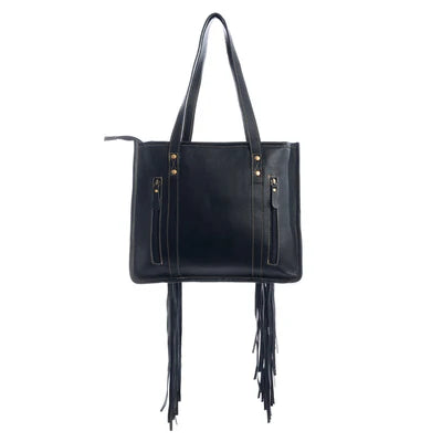 Myra Wagon Trails Concealed-Carry Bag in Coal