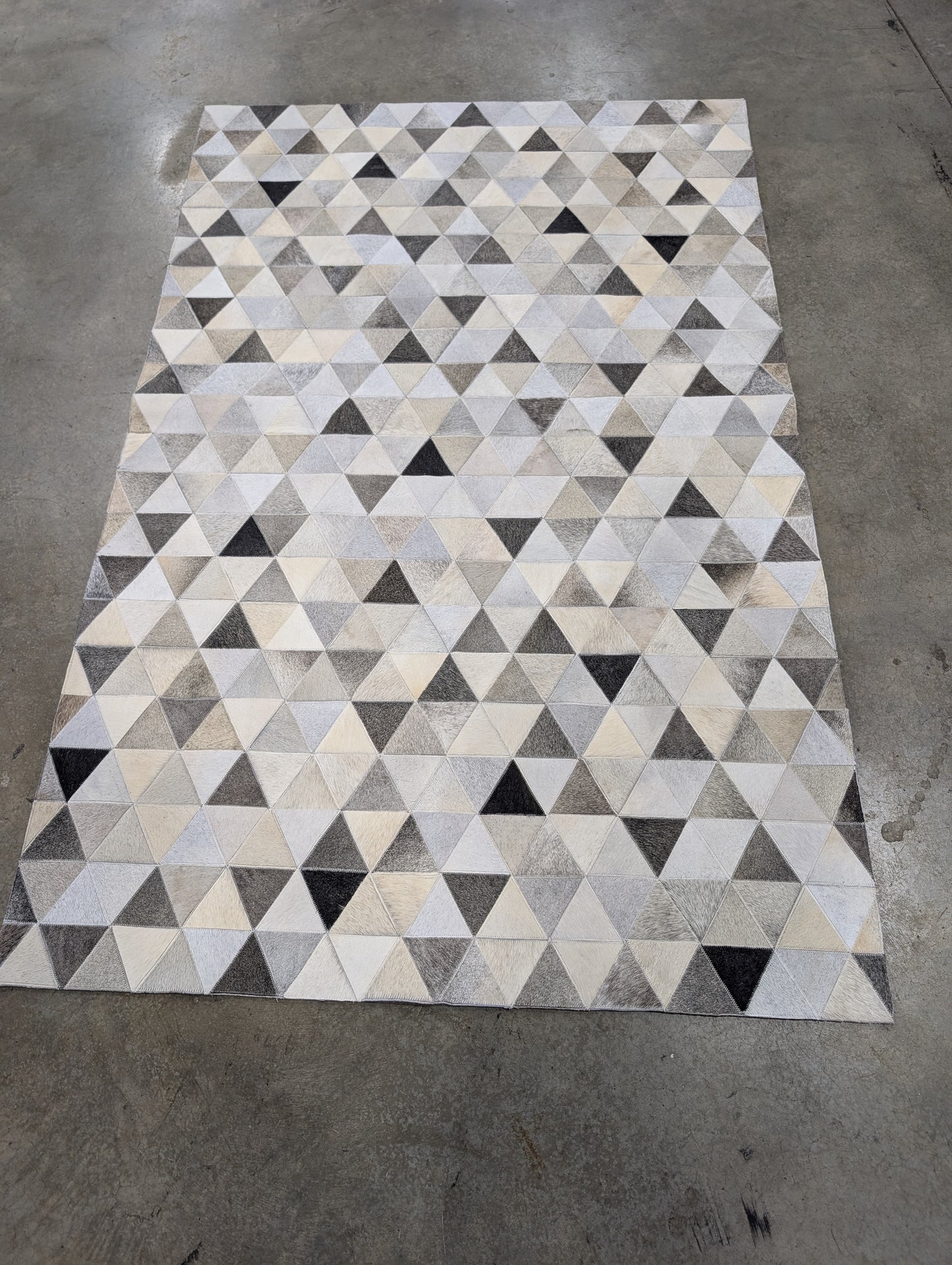 4x6 Cowhide Patchwork Area Rug