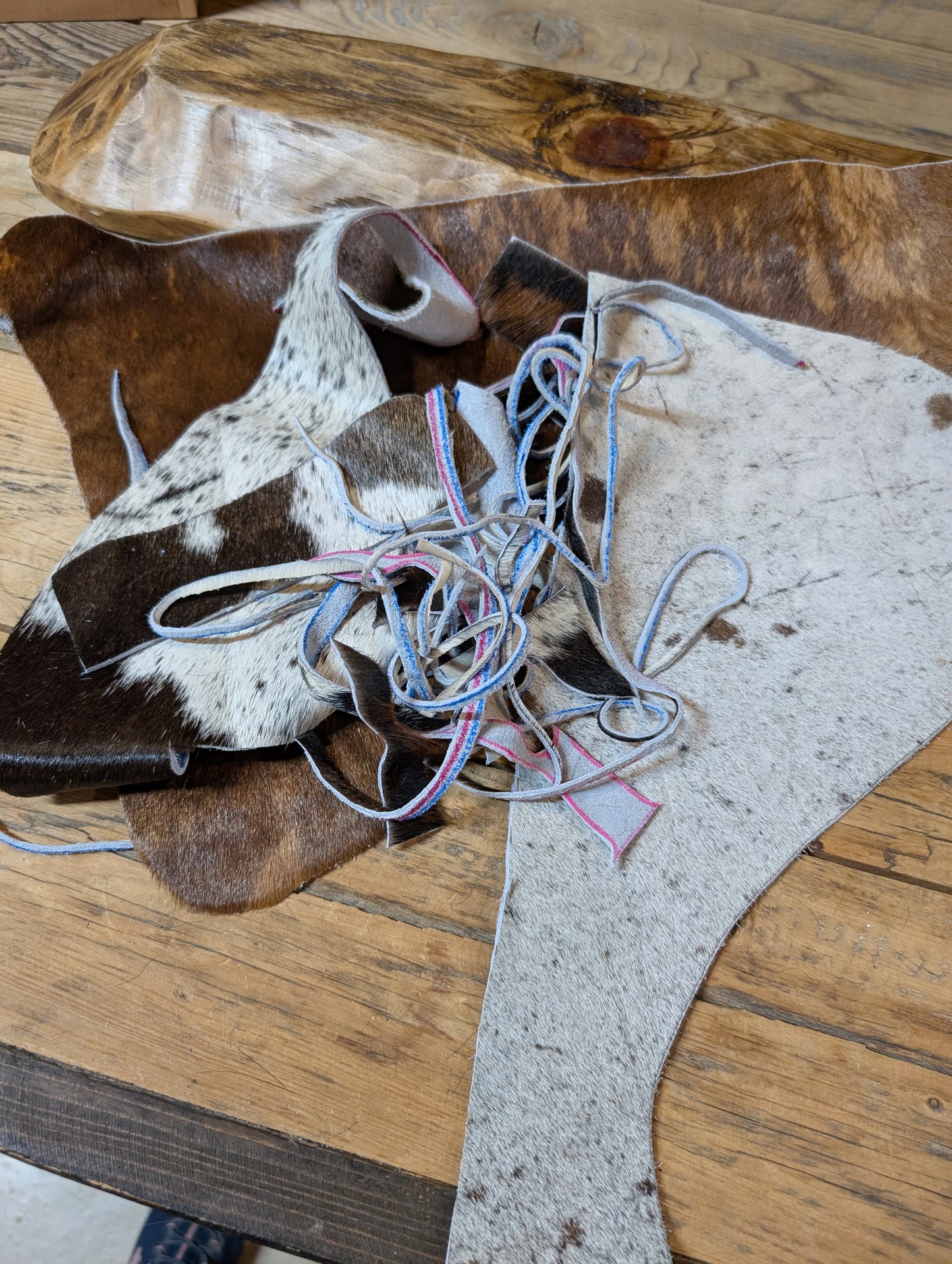 Scrap Cowhide