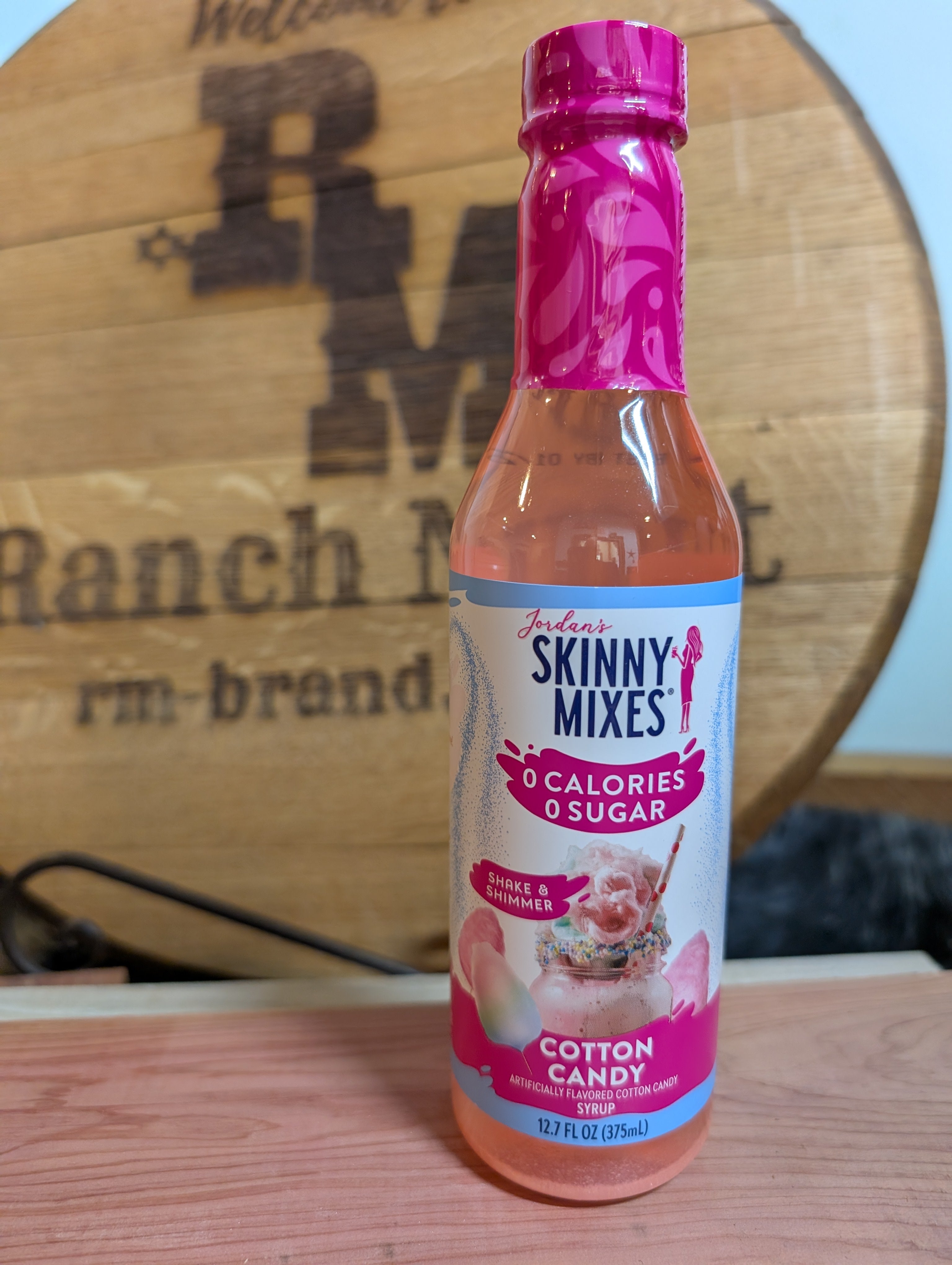 Jordan's Skinny Mix 12.7fl oz Cotton Candy