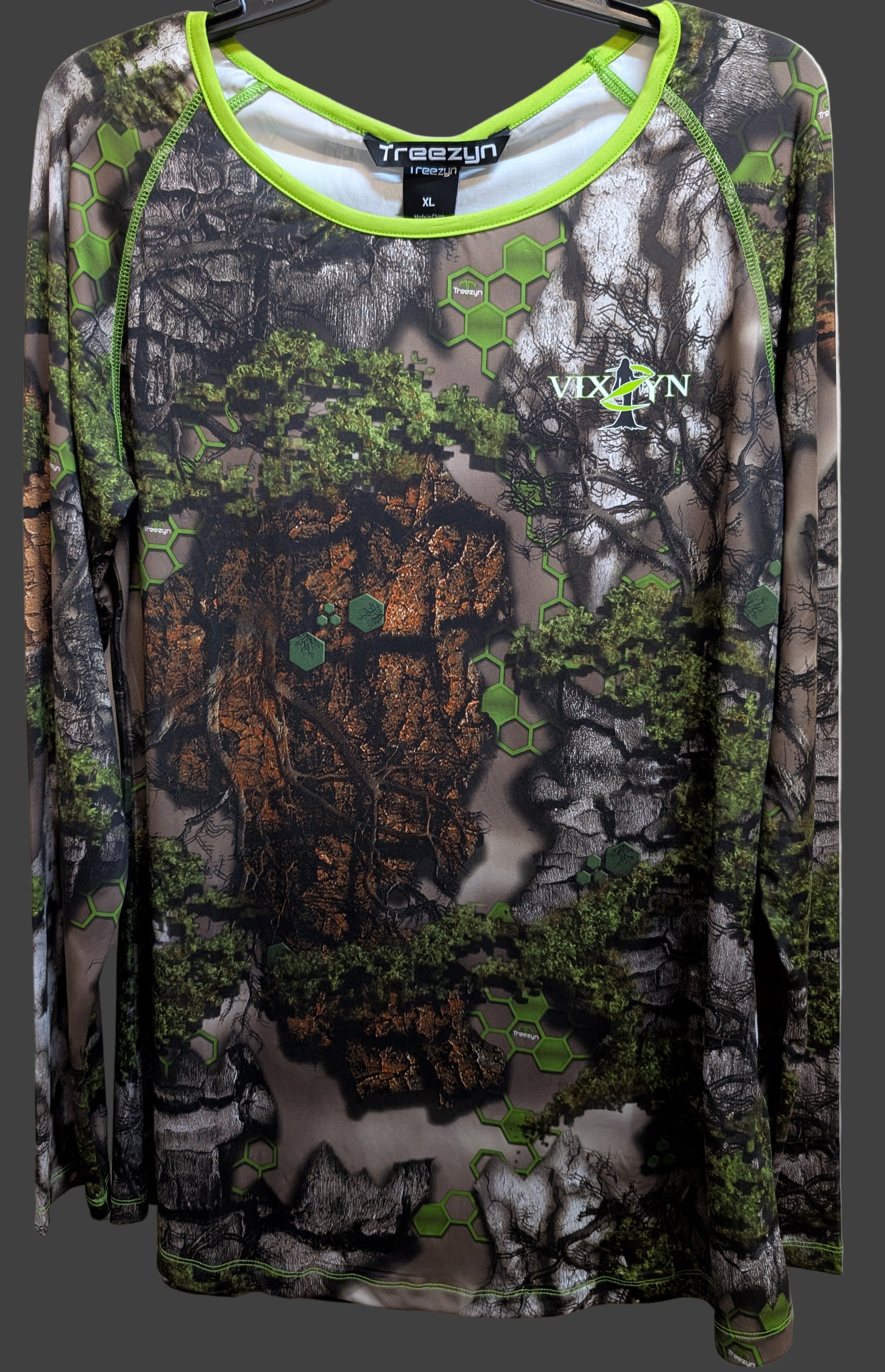 Treezyn Women’s Early Season Long Sleeve Camo Shirt – Breathable Quick-Dry Hunting Shirt Final Clearance