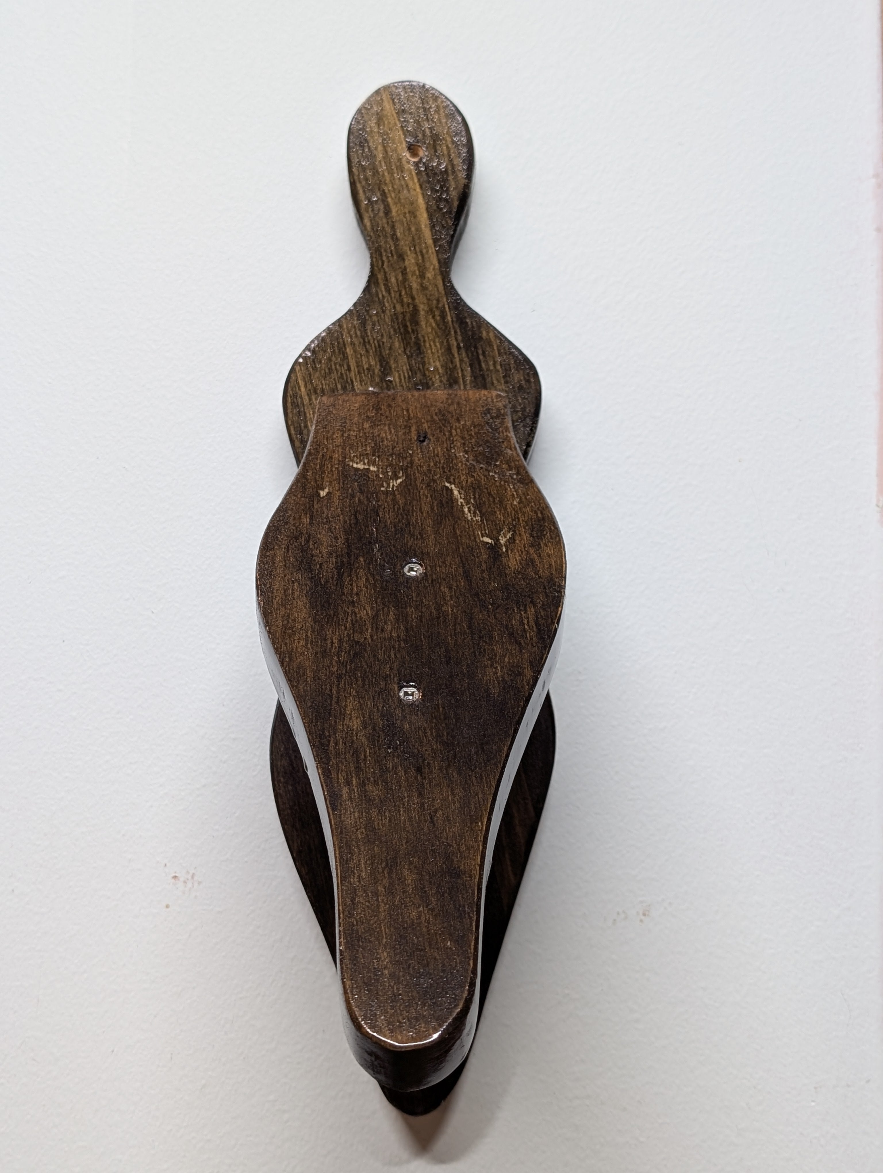 Handmade Wood Antler Mount Plaque | Rustic Hunting Trophy Display (Antlers Not Included, 2 Colors)