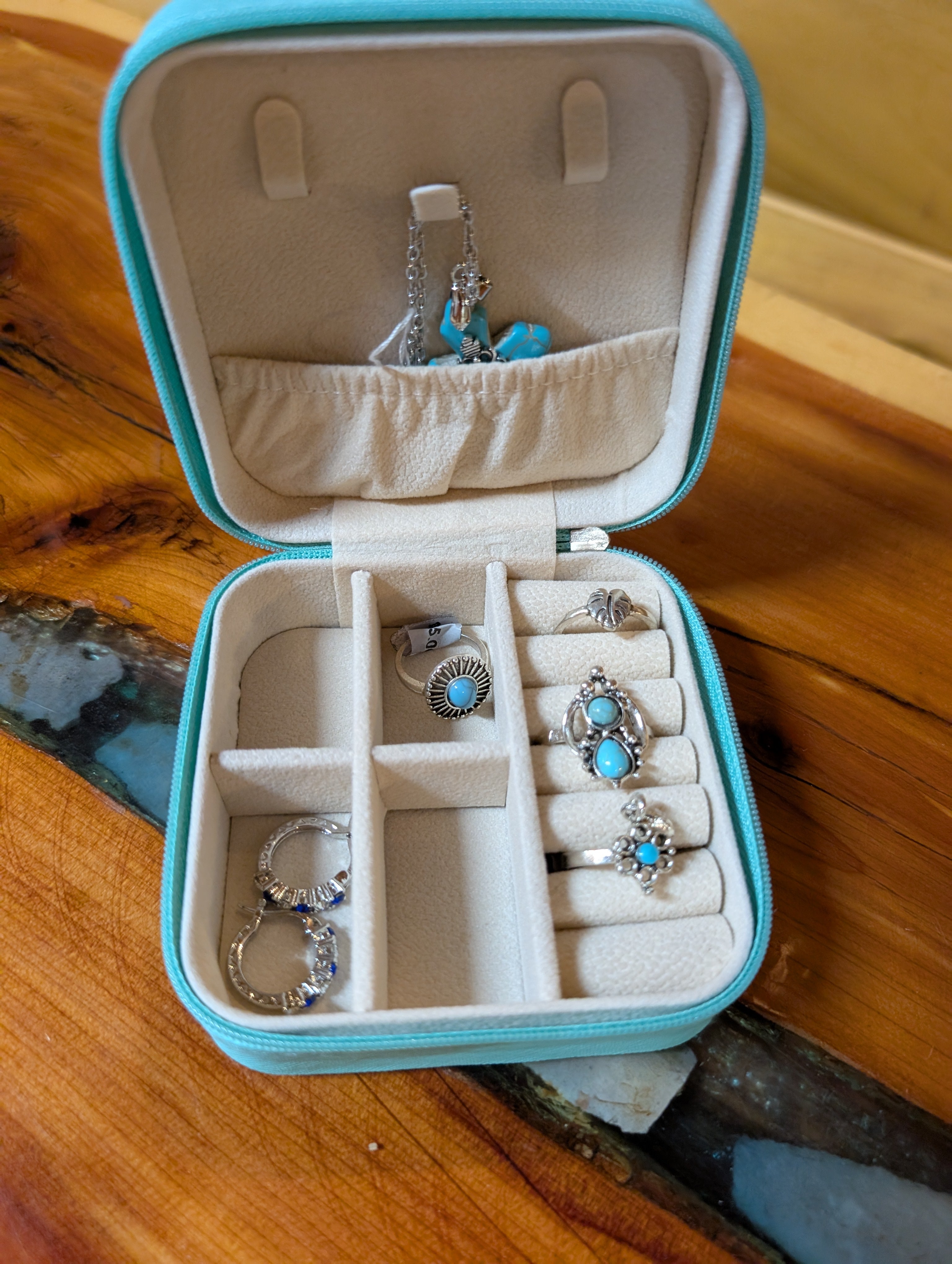 Western 4x4 Jewelry Travel Case – Bull Skull & Cowboy Hat Designs