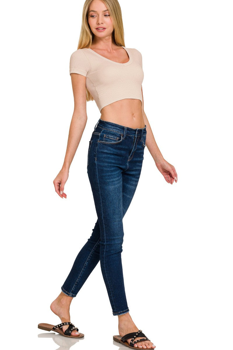 Zenana Crop Top