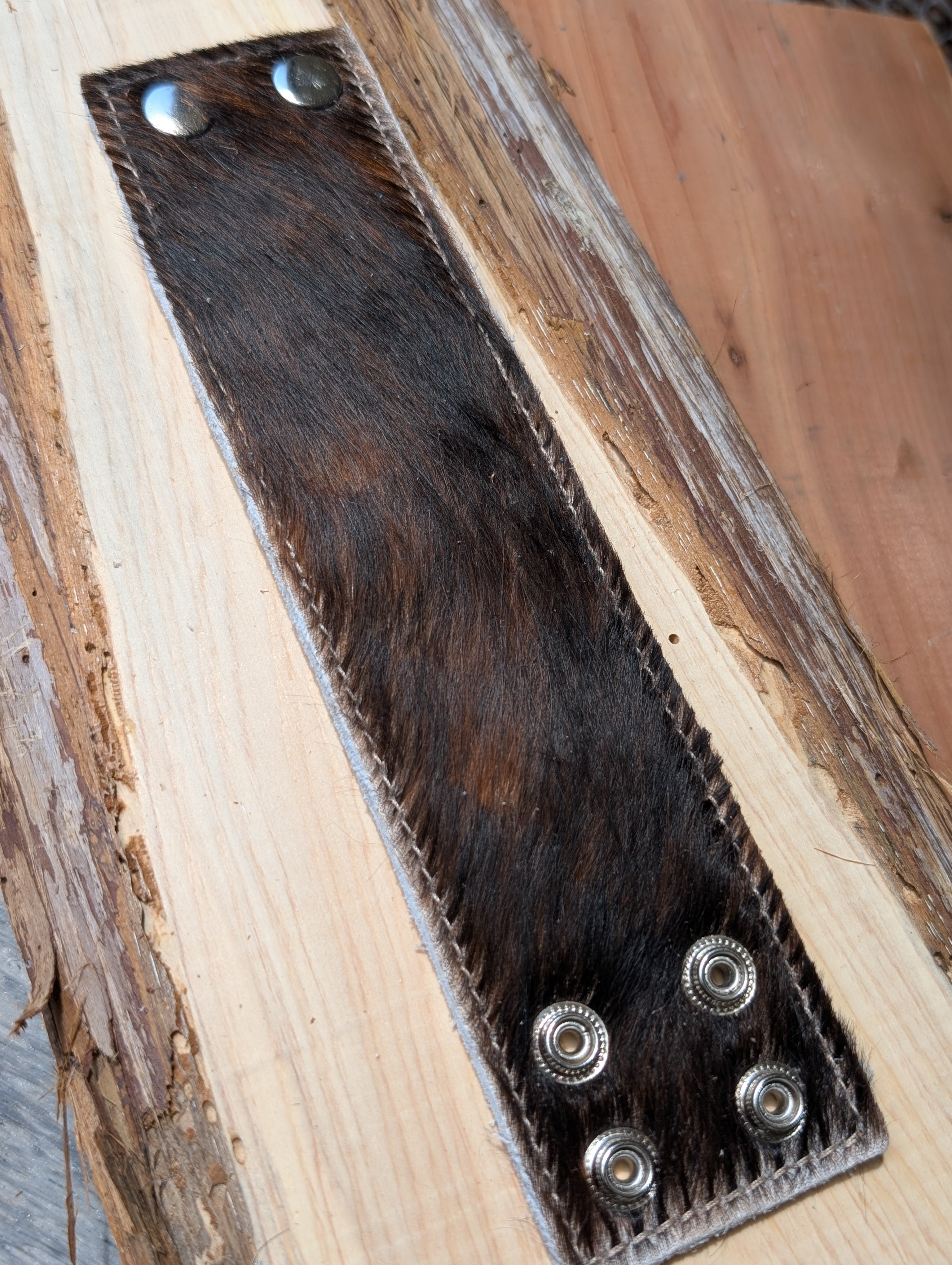 hair-on hide Bracelet