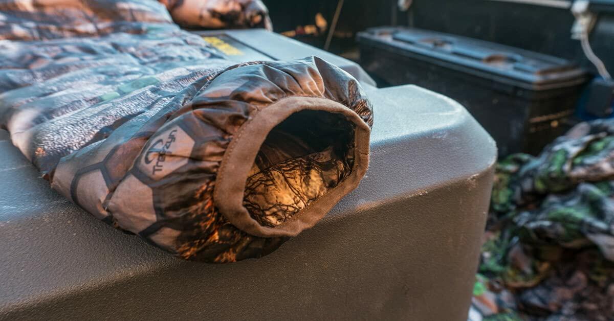 Final Clearance – TREEZYN Men’s Z-Force Puffer Jacket Small | Ultralight Goose Down Hunting Outerwear