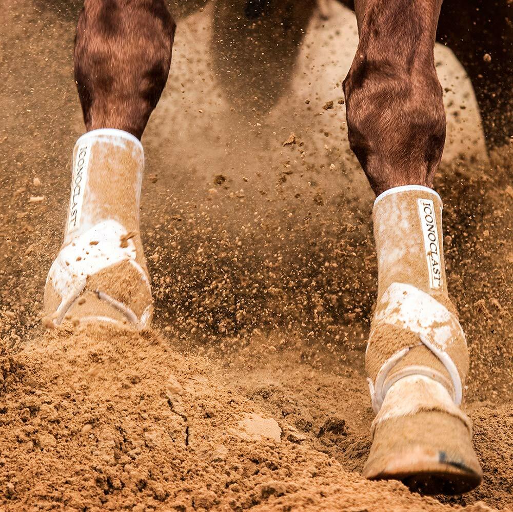 Iconoclast Orthopedic Support Boots White Front  Small