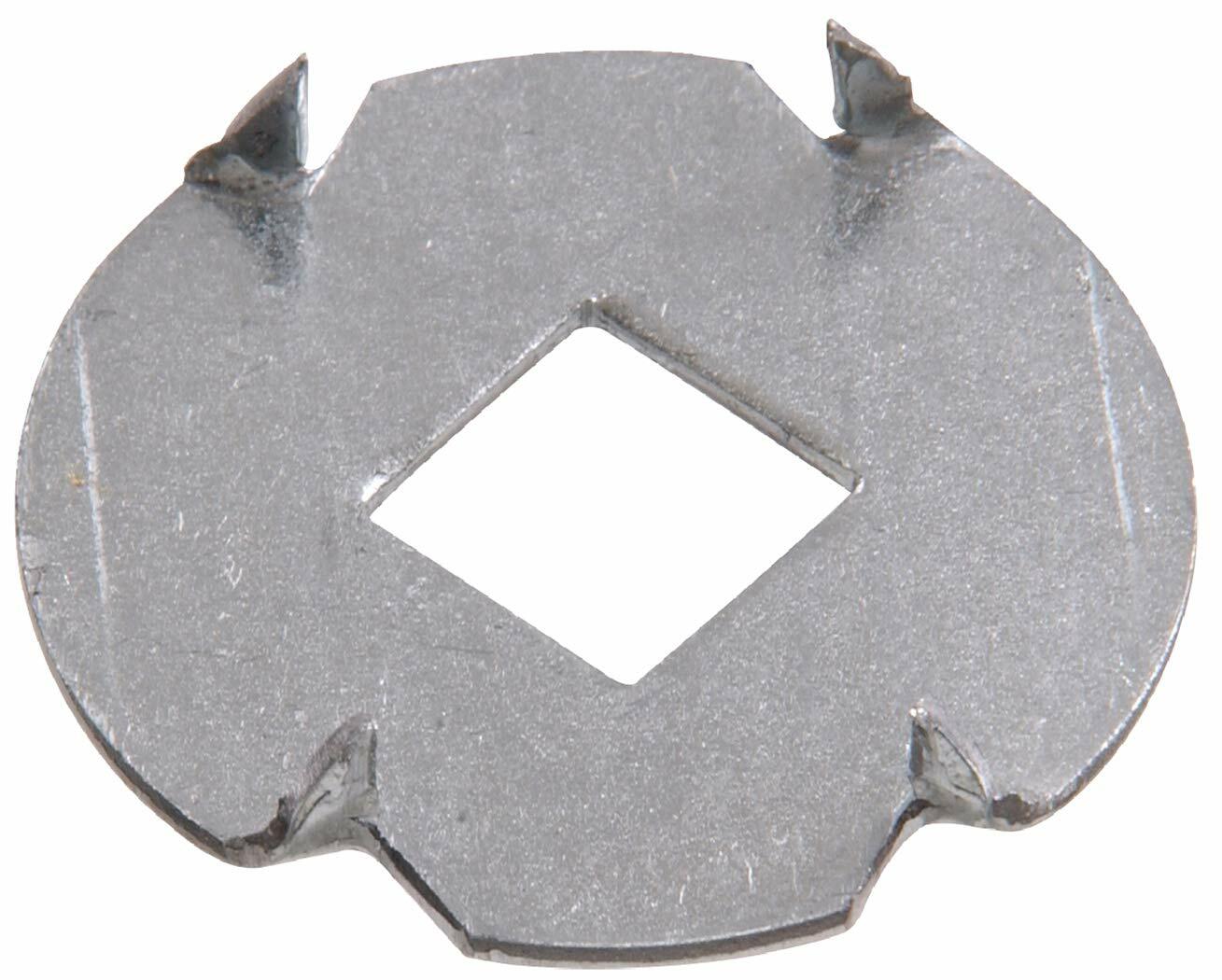 Hillman 3/8" Anti-Turn Washer – Galvanized Steel, 50 Pack