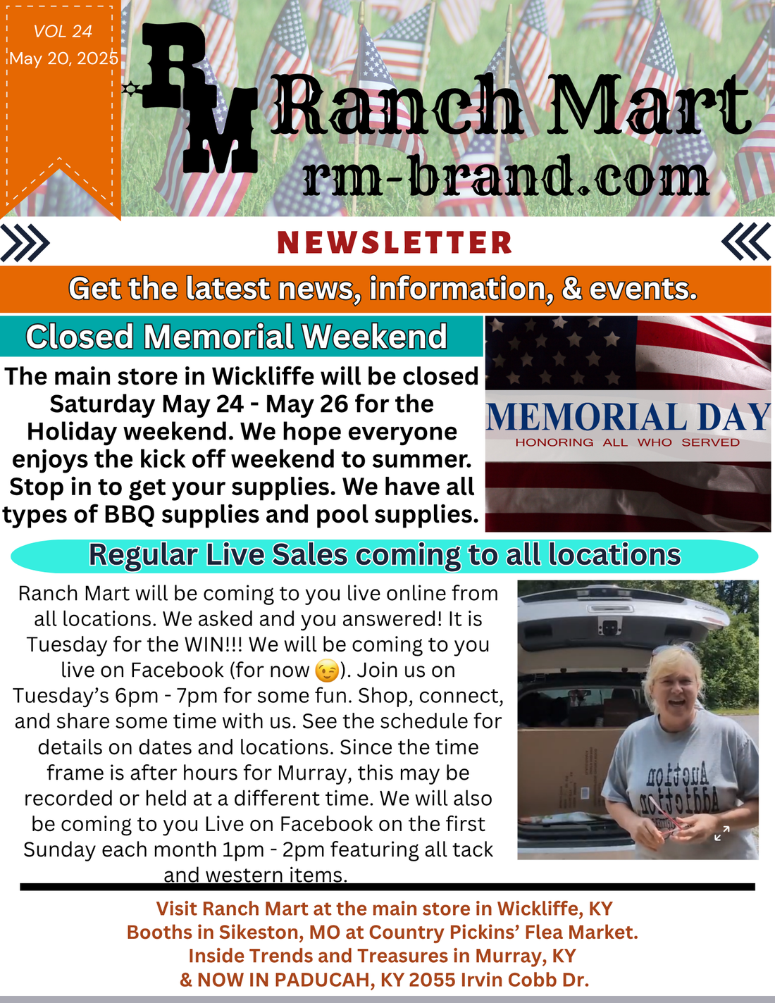 Vol 24 May 2025 Newsletter