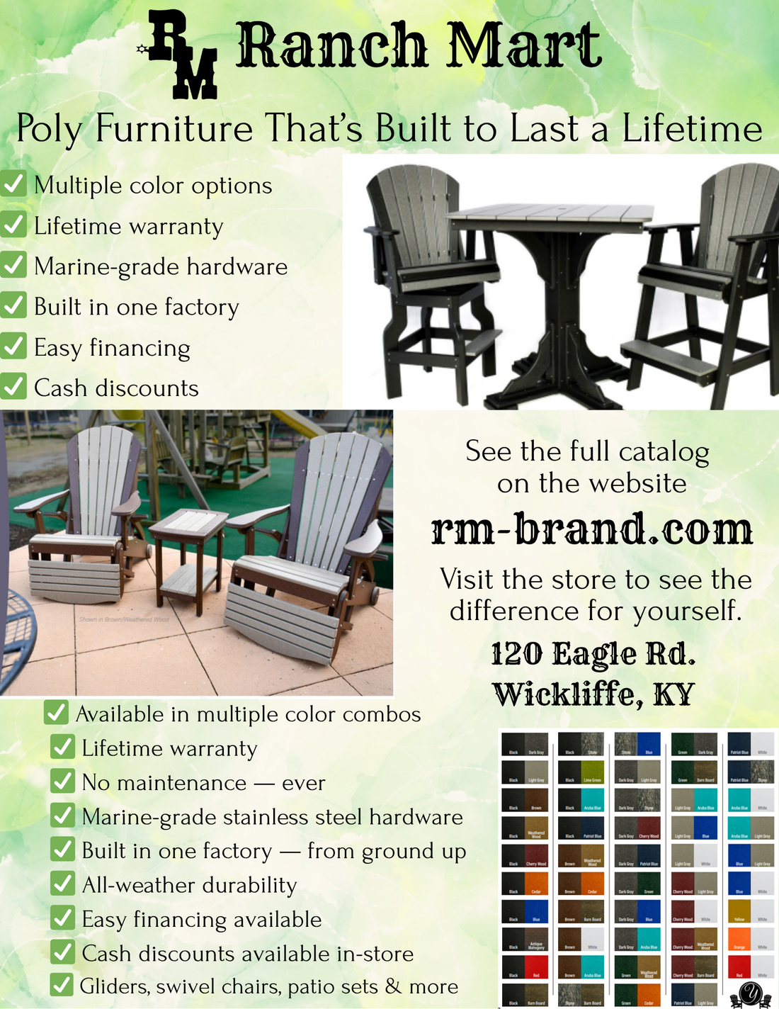 Poly Furniture Built to Last