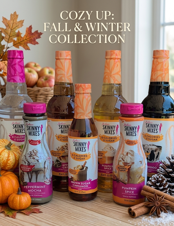 Jordan's Skinny Mixes Seasonal flavors in syrups and sauces