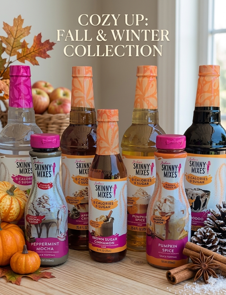 Jordan's Skinny Mixes Seasonal flavors in syrups and sauces