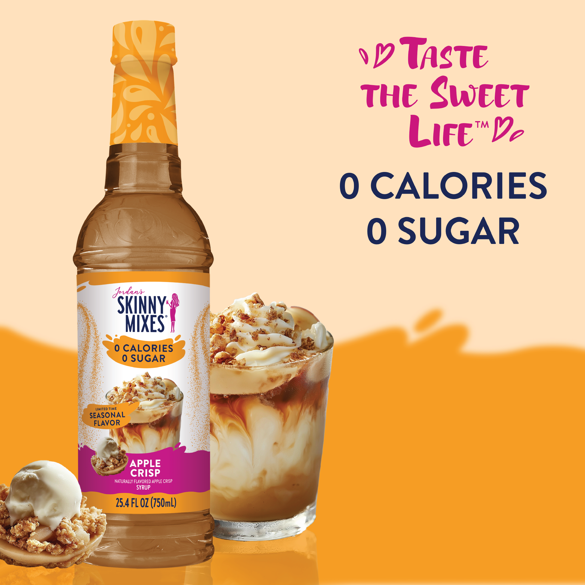 New - Sugar Free Apple Crisp Syrup