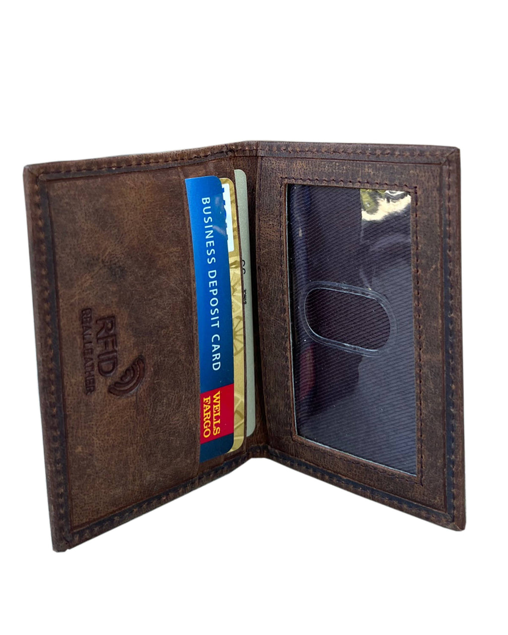 Genuine Leather Card Holder Wallet