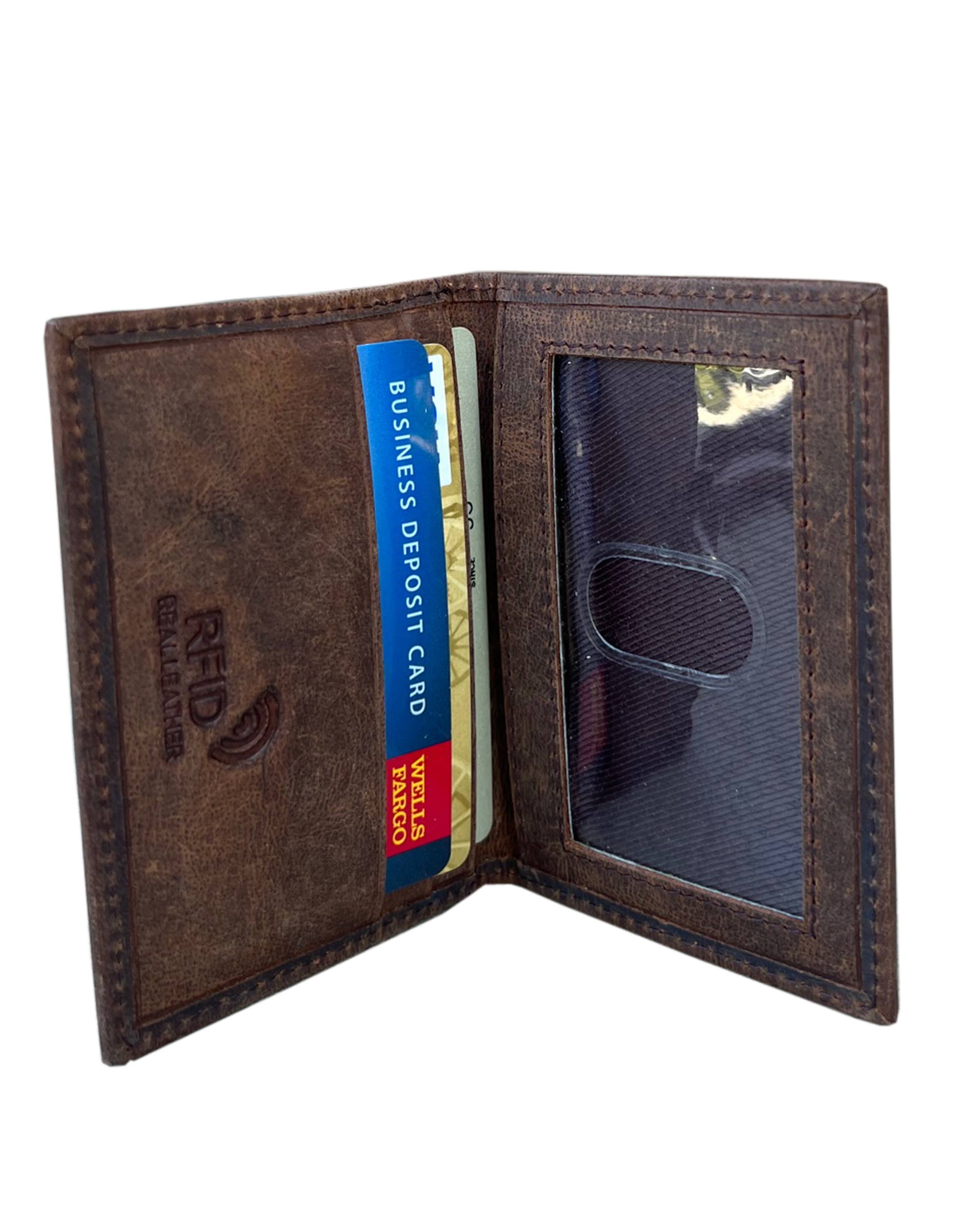Genuine Leather Card Holder Wallet