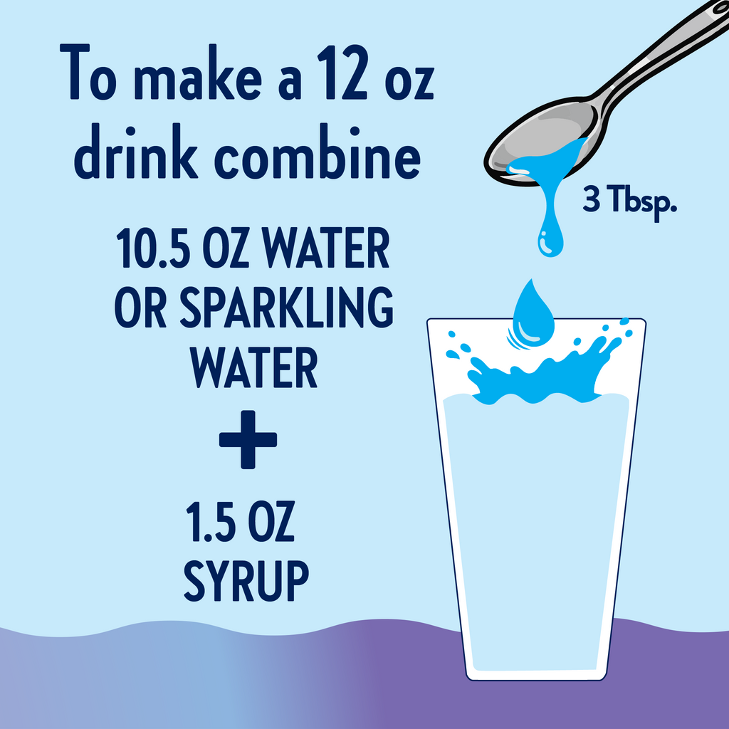 Sugar Free Mermaid Hydration Syrup with Electrolytes