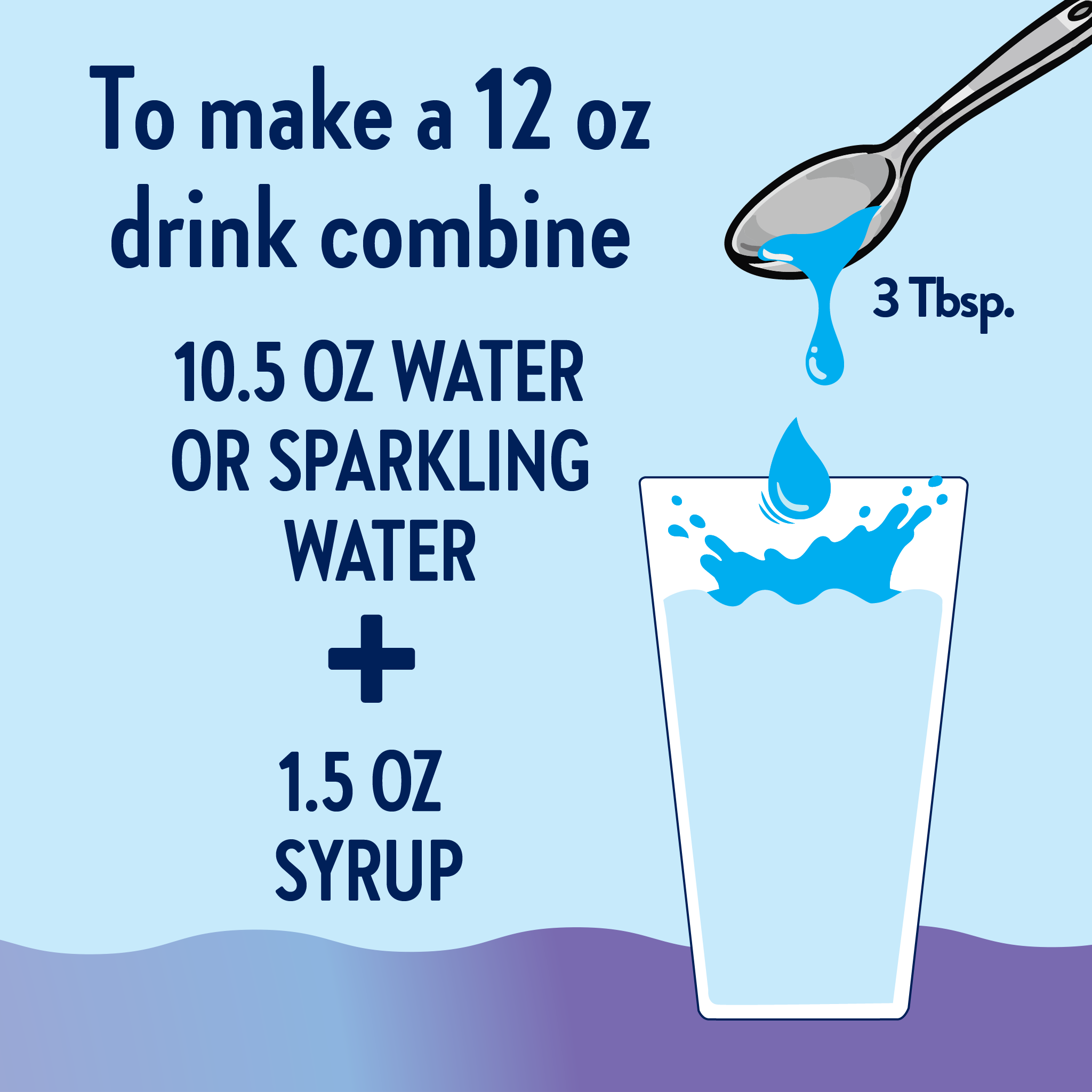 Sugar Free Mermaid Hydration Syrup with Electrolytes