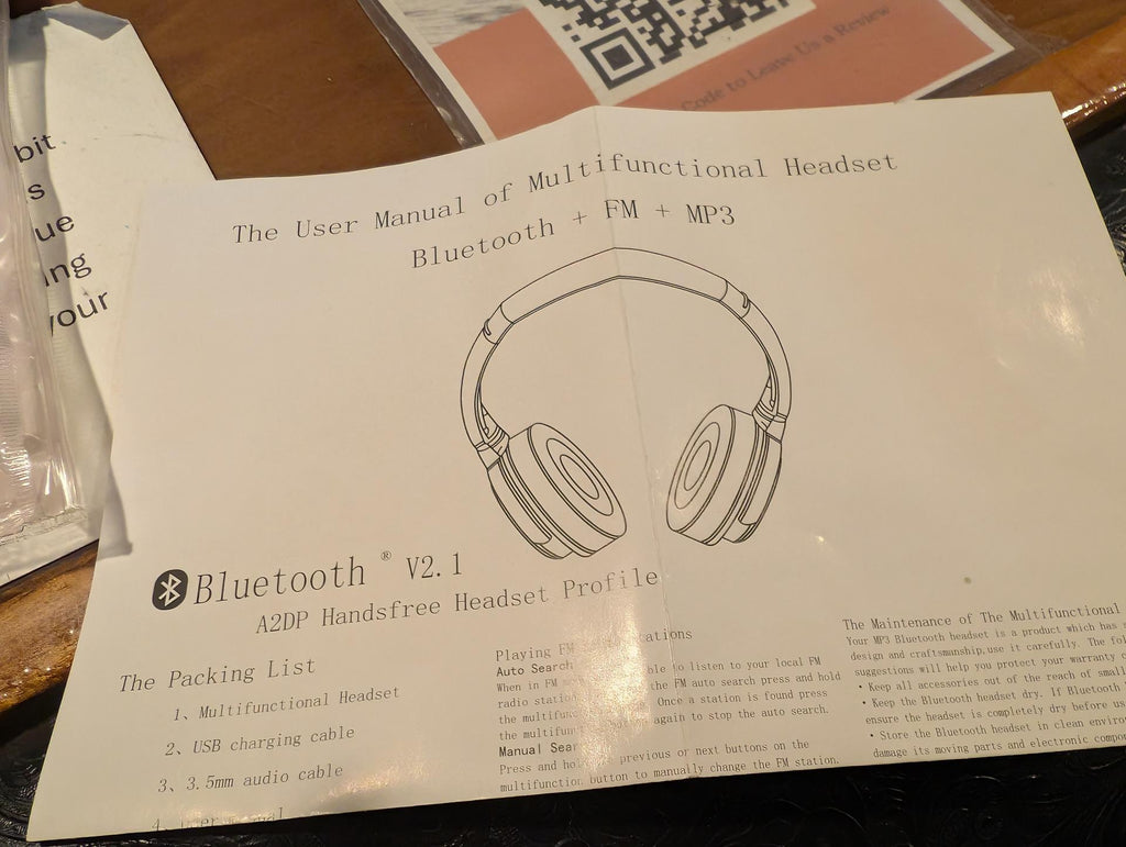 Wireless Bluetooth Headphones- Clearance