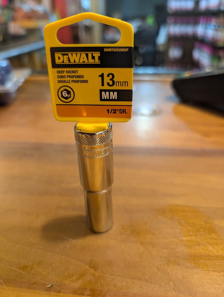 DeWalt 13mm 6pt deep socket