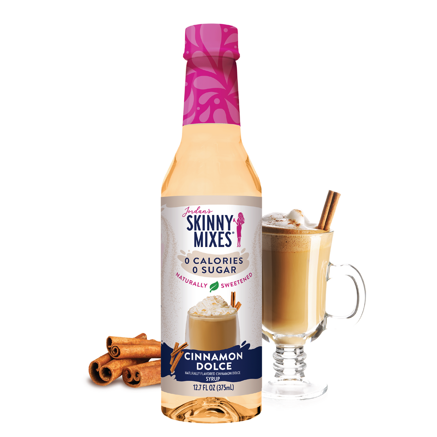 Naturally Sweetened Cinnamon Dolce Syrup - 375ml