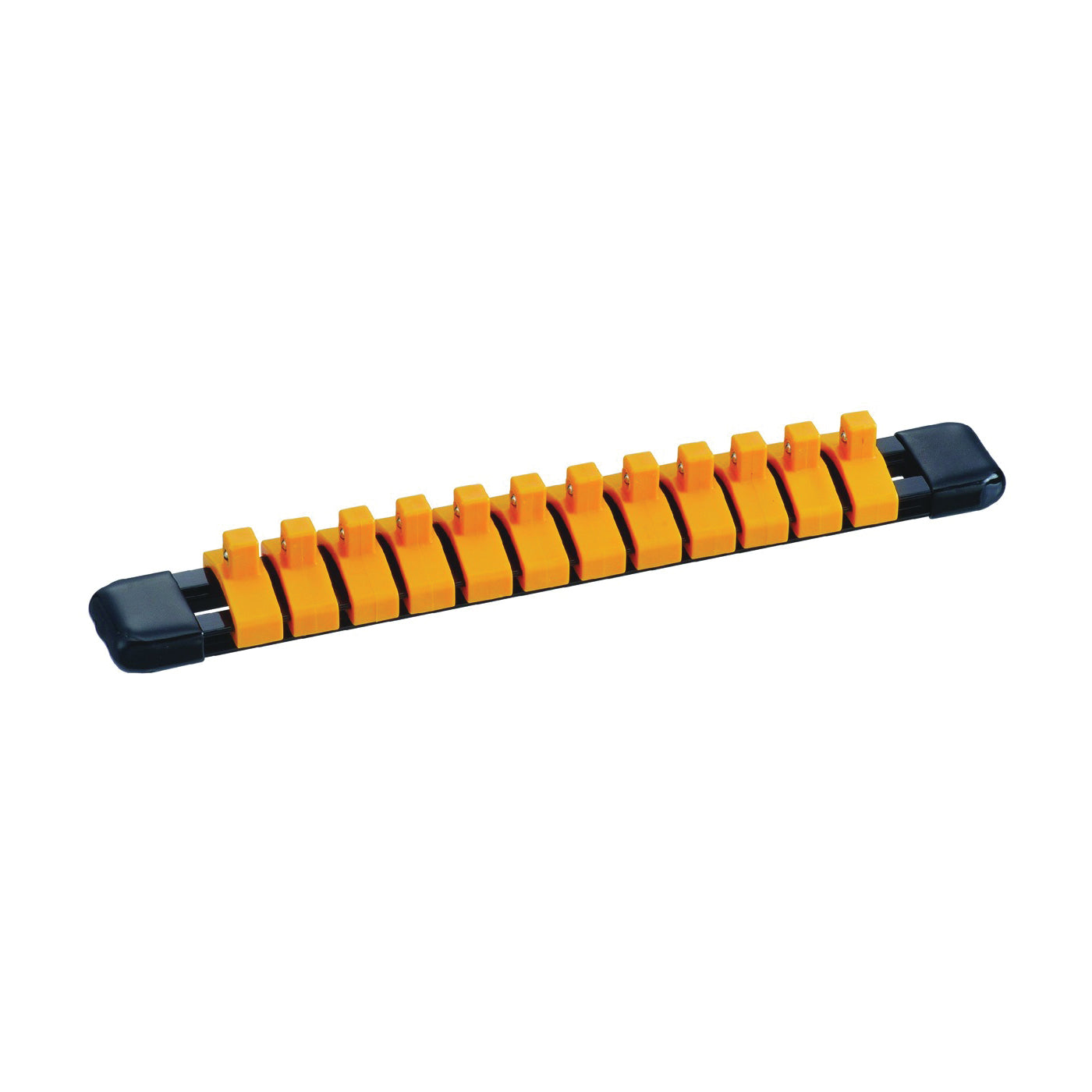 Dewalt Black and yellow 1/4in Drive Socket storage clip.