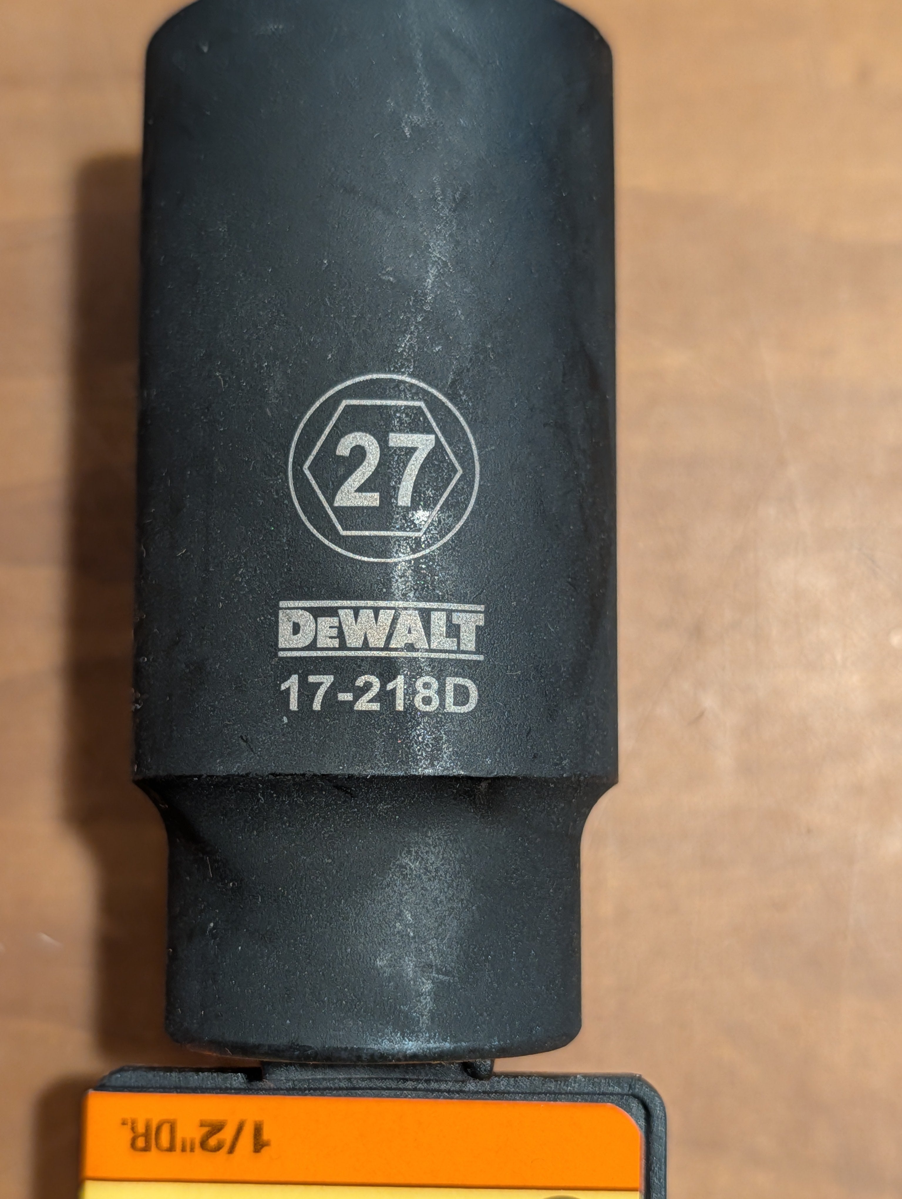 27mm Dewalt socket