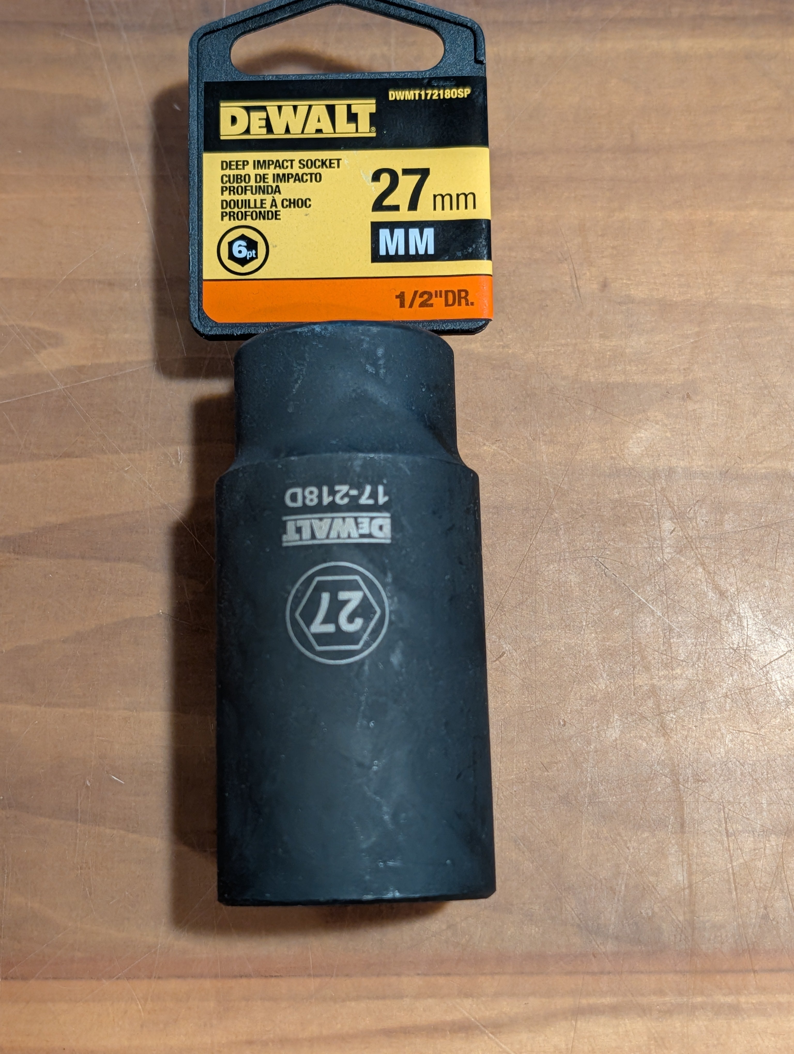 Dewalt impact socket