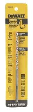 DeWalt BIT DRILL PERCUSN 1/4X6