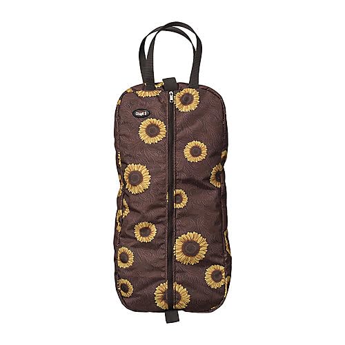 Tough 1 Deluxe Western Headstall Bag Sunflower