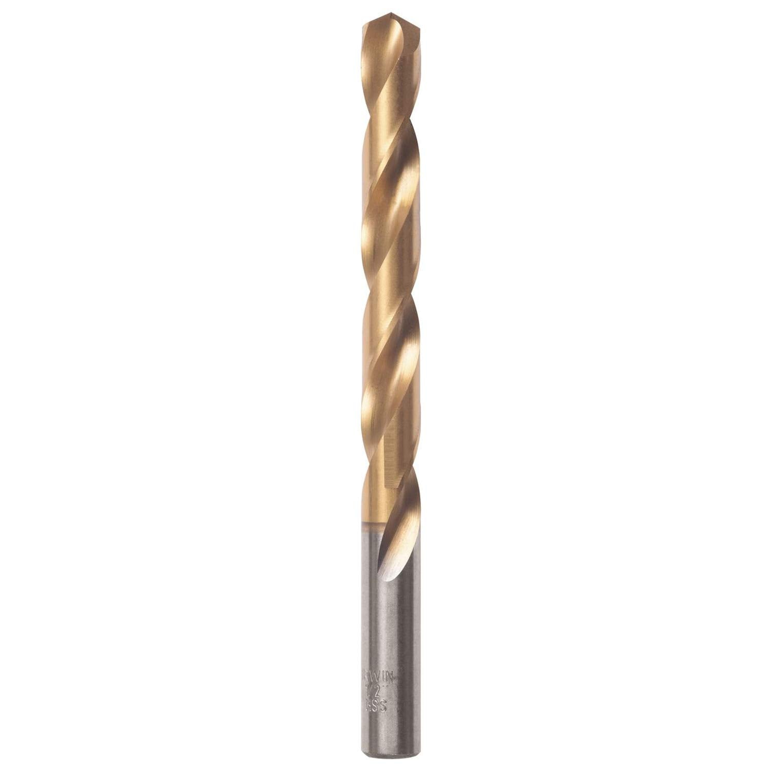 Irwin Drill 13/32 Titanium Nitride coating Metal Drill Bit