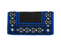 Tough 1 Diamond Design Saddle Pad Royal/Blk
