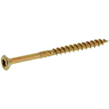 Hillman Power Pro No. 8 X 1-1/2 in. L Star Wood Screws 1 lb