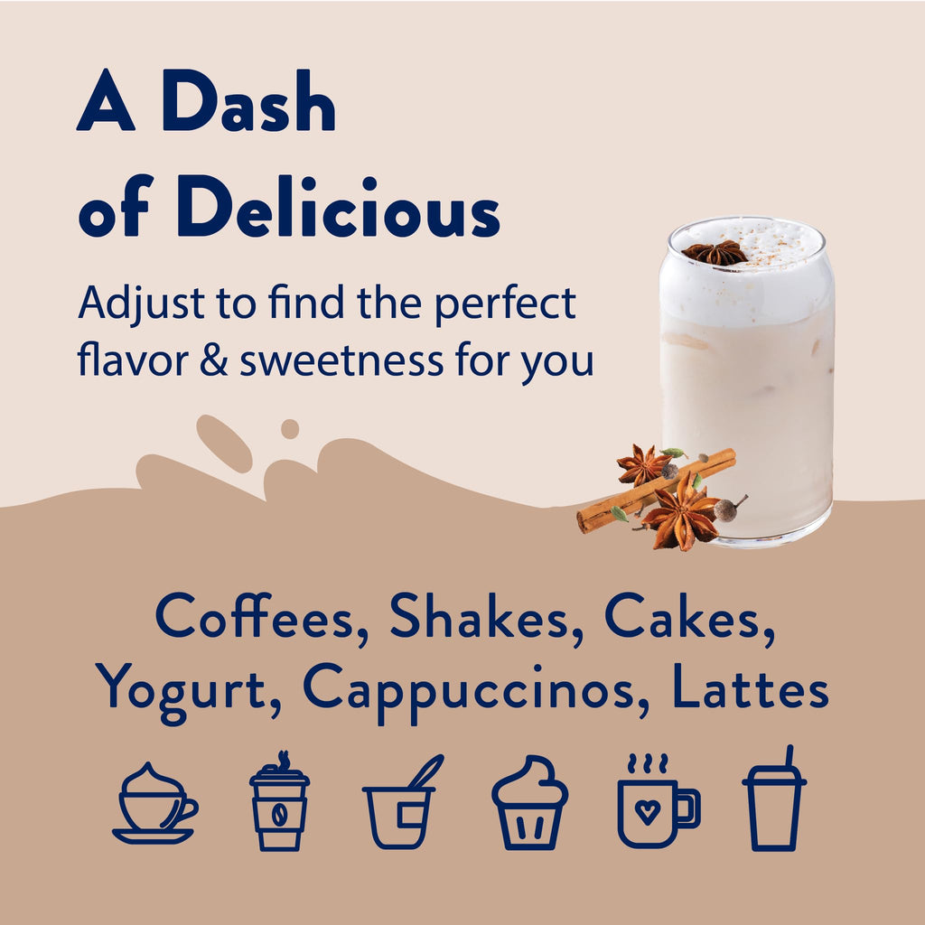 Jordan's Sugar Free Chai Syrup - 25.4oz, Gluten Free, Keto, For Coffee, Latte, Shakes