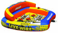 Inflatable water tube towable 