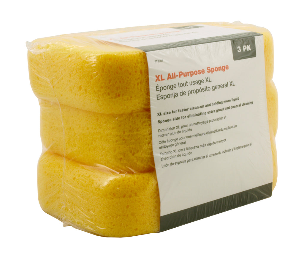 All Purpose Sponge - Extra Large - 3 Pack