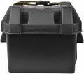 Attwood Small Battery Box with Mounting Kit and Strap with a white background