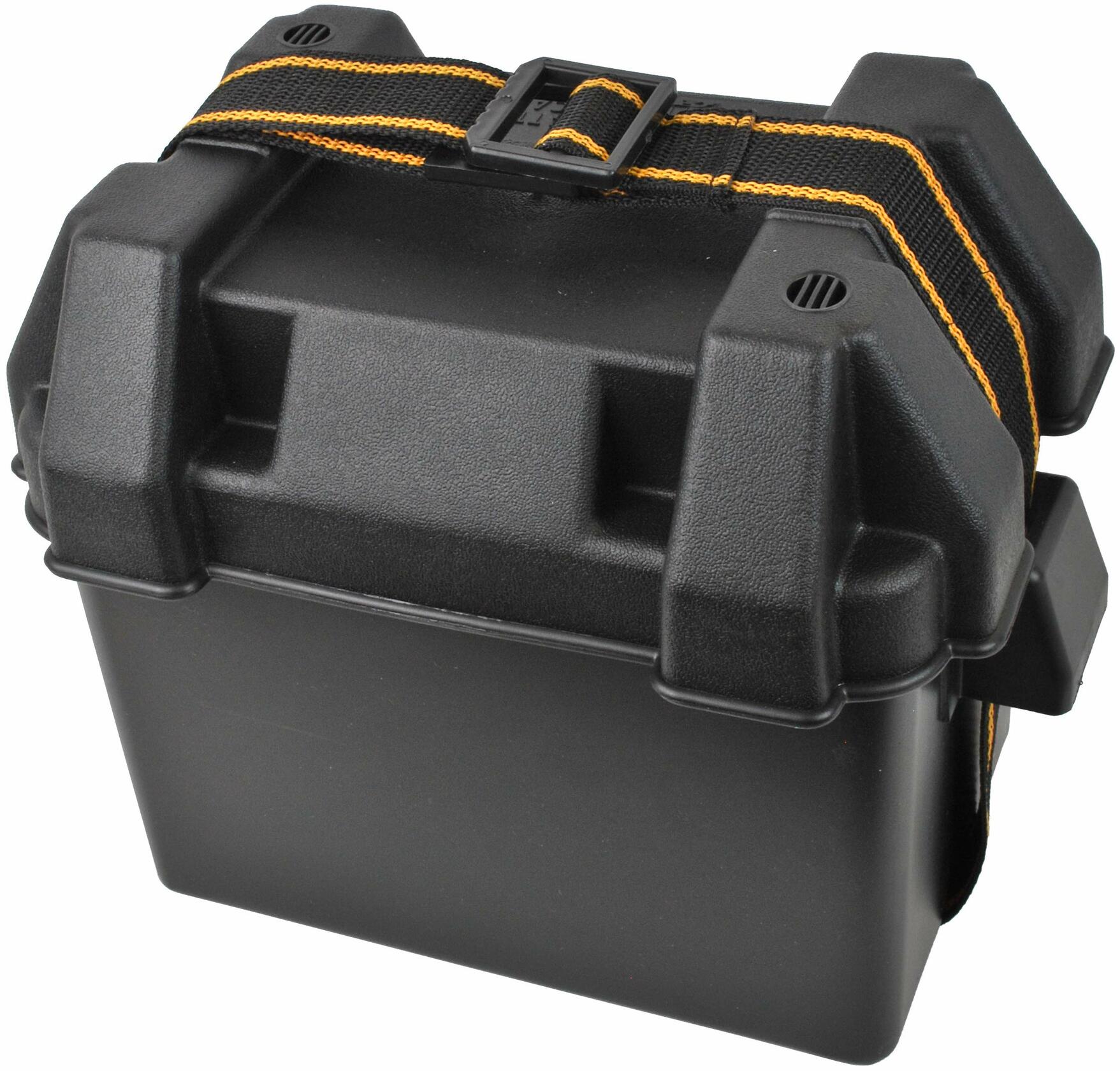 Small battery box with strap 