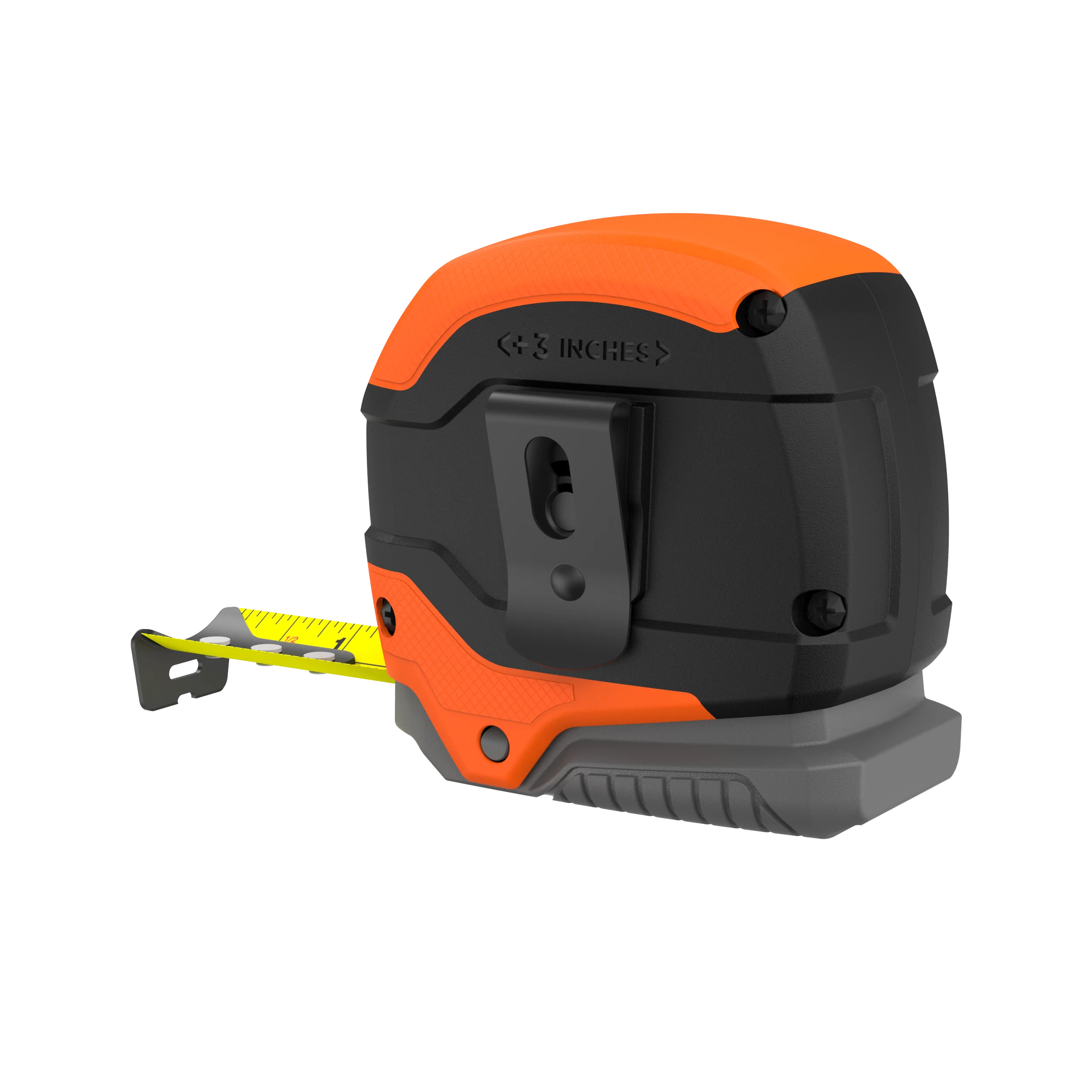 Black+Decker Tape Measure Grip Release, Self Lock, 12-Foot