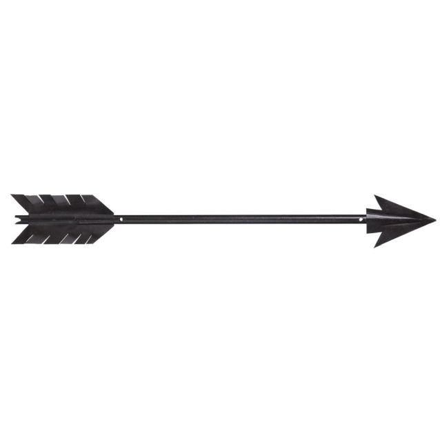 Black arrow wall decor