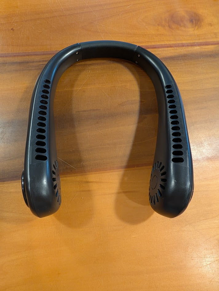 Rechargeable Hands-Free Neck Fan black