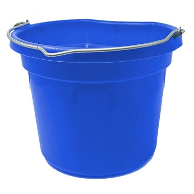 20 Qt Flat Back Bucket - Made in USA