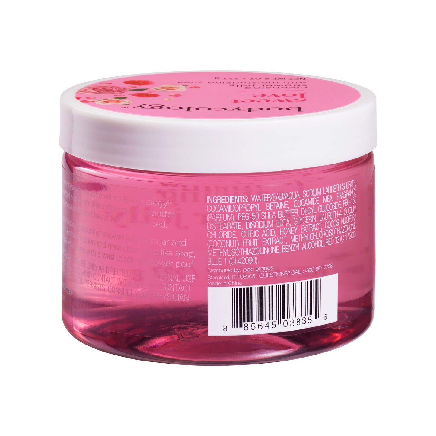 Bodycology Shower Jelly - Gentle Cleanser - Sweet Love - 8 oz