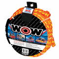Packaged orange braided rope 