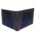 Brown leather wallet on a white background