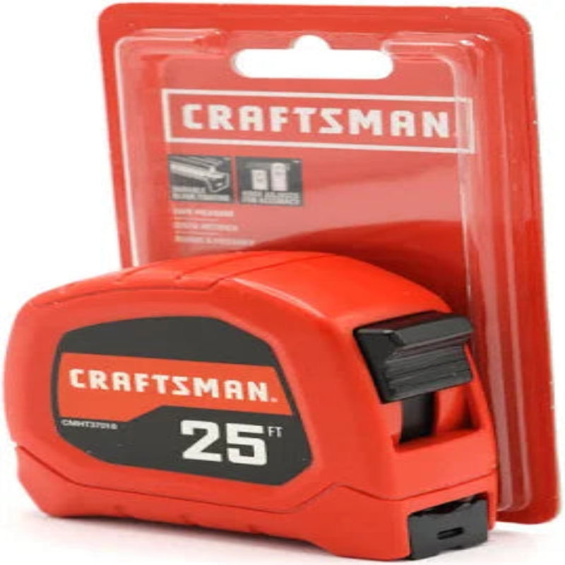 Craftsman CMHT37018, 25 Foot SAE Tape Measure